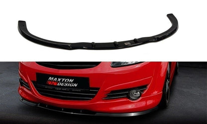 Front Ansatz für OPEL CORSA D OPC-LINE (vor Facelift) schwarz matt