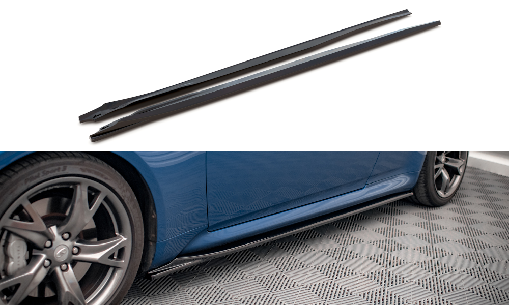 Seitenschweller Ansatz für Infiniti G37 Coupe Carbon Look