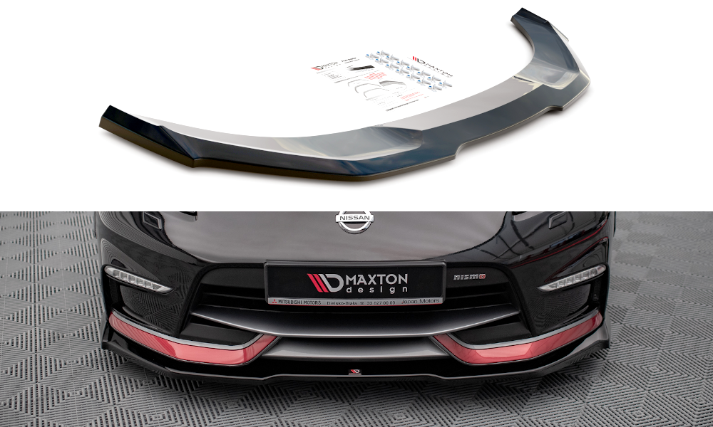 Front Ansatz V.1 für Nissan 370Z Nismo Facelift Carbon Look