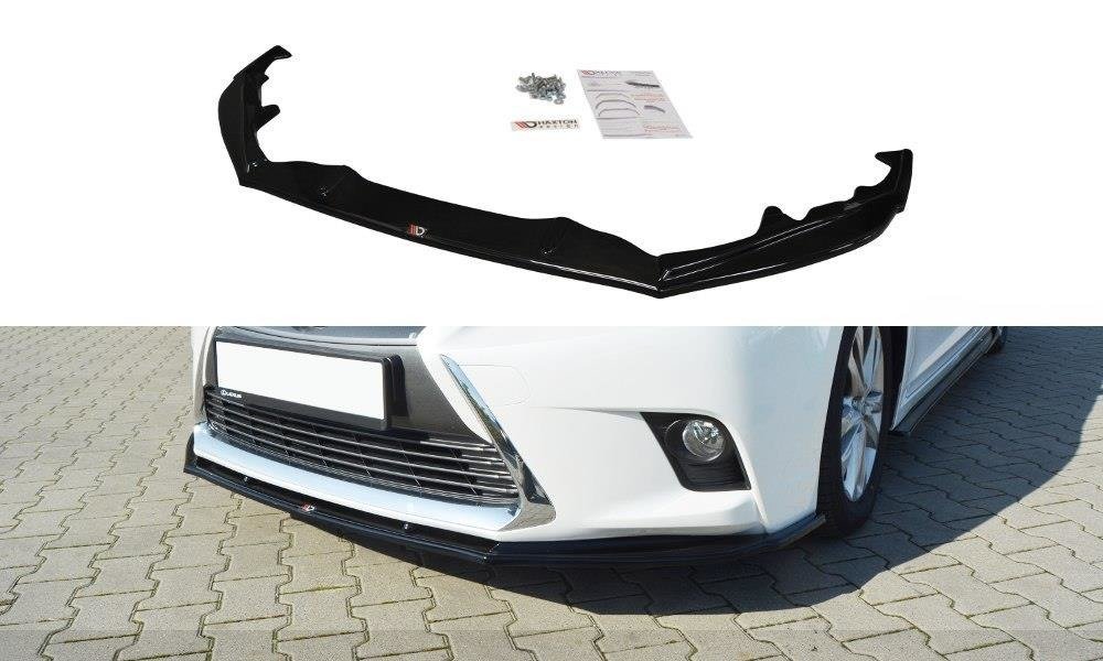 Front Ansatz V.1 für Lexus CT Mk1 Facelift schwarz matt