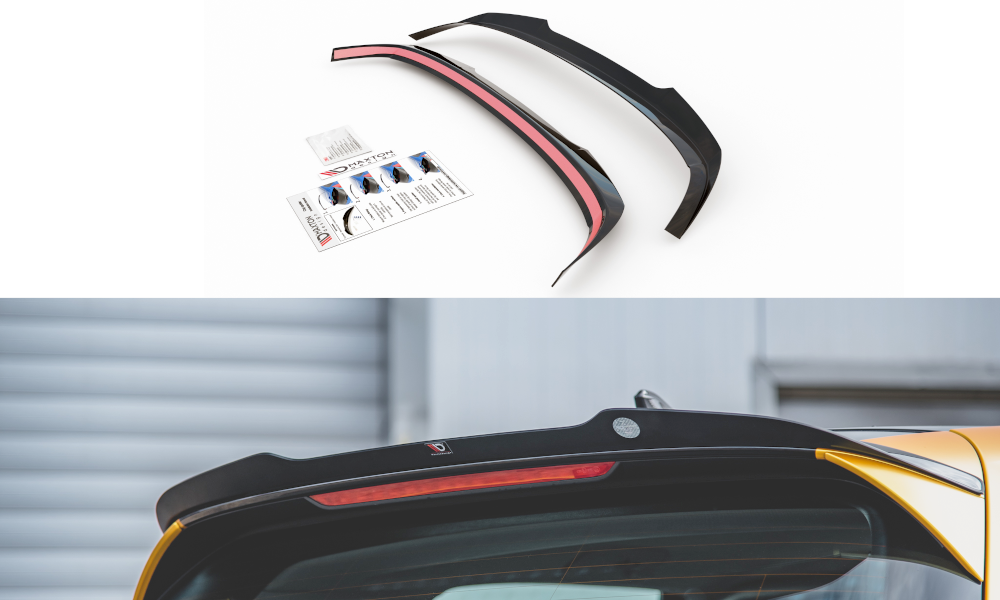 Spoiler CAP V.2 für VW Golf 8 Carbon Look