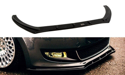 Front Ansatz für VW POLO MKV Carbon Look