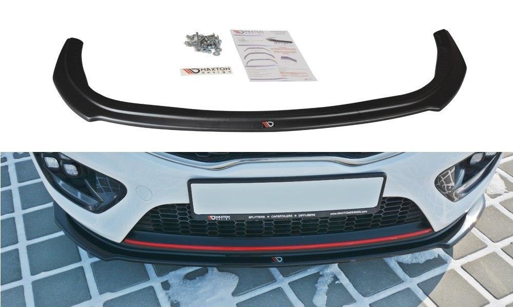 Front Ansatz V.1 für KIA CEE"D / PRO CEE"D GT MK2 schwarz matt
