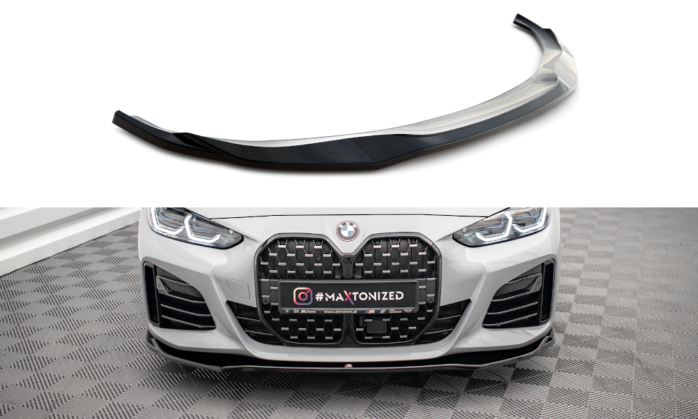 Front Ansatz V.1 für BMW 4er Gran Coupe M-Paket G26 Carbon Look
