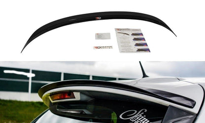 Spoiler CAP für Renault Clio Mk4 Carbon Look