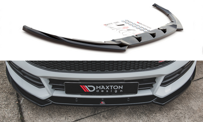 Front Ansatz V.5 für Ford Focus ST Mk3 Facelift Carbon Look
