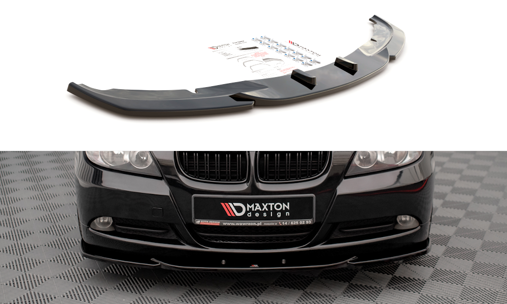 Front Ansatz V.2 für BMW 3er E90 Carbon Look
