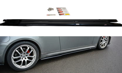Seitenschweller Ansatz für INFINITI G35 COUPE Carbon Look