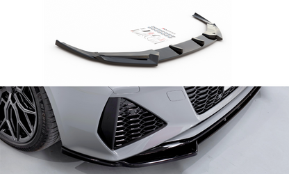 Front Ansatz V.1 für Audi RS6 C8 / RS7 C8 schwarz matt