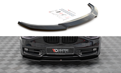 Front Ansatz V.1 für BMW 1er F20 schwarz matt