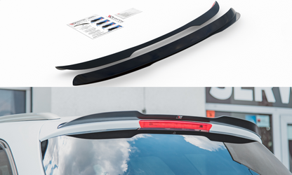Spoiler CAP für Ford Mondeo Kombi Mk5 Facelift Carbon Look