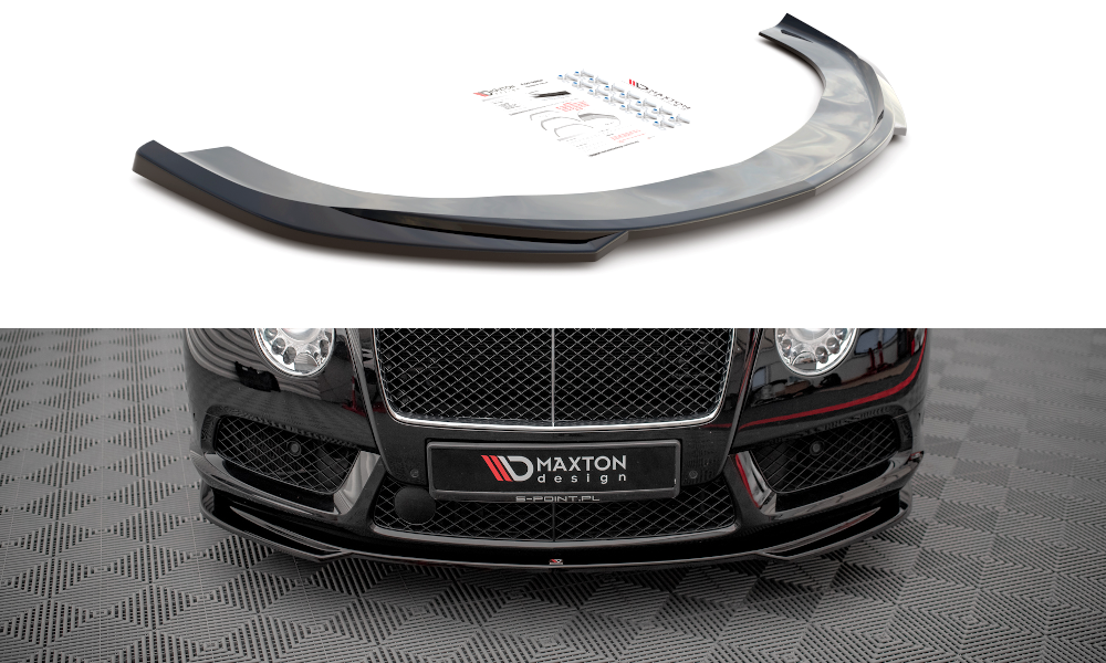 Front Ansatz V.2 für Bentley Continental GT V8 S Mk2 Carbon Look