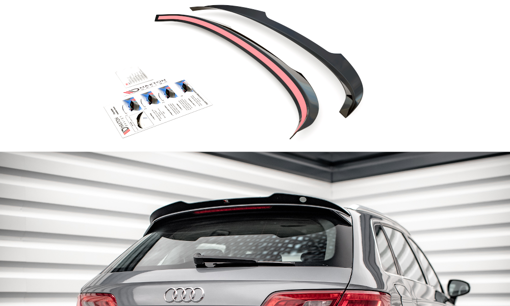 Spoiler CAP für Audi A3 Sportback 8V Carbon Look