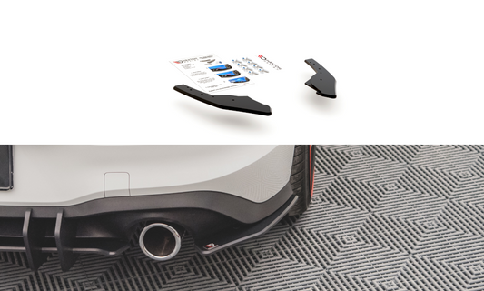 Robuste Racing Heck Ansatz Flaps Diffusor für Volkswagen Golf 8 GTI