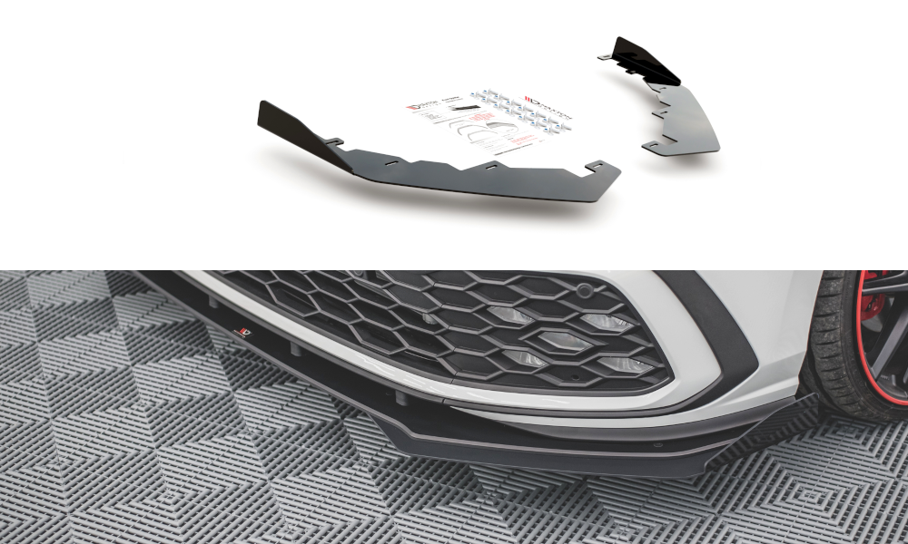 Flaps Volkswagen Golf 8 GTI  schwarz Hochglanz