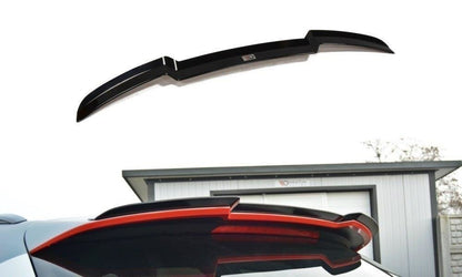 Spoiler CAP für AUDI RS6 C7 schwarz matt