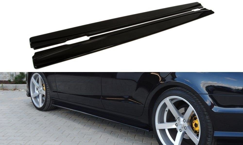 Seitenschweller Ansatz für MERCEDES CLS C218 AMG LINE Carbon Look