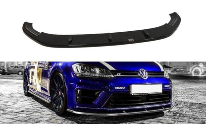 Front Ansatz V.1 für VW Golf 7 R / R-Line  schwarz Hochglanz
