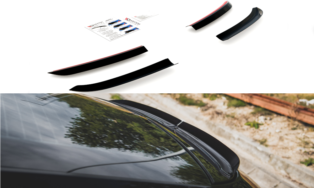 Spoiler CAP für Porsche Panamera Turbo 970 Facelift Carbon Look