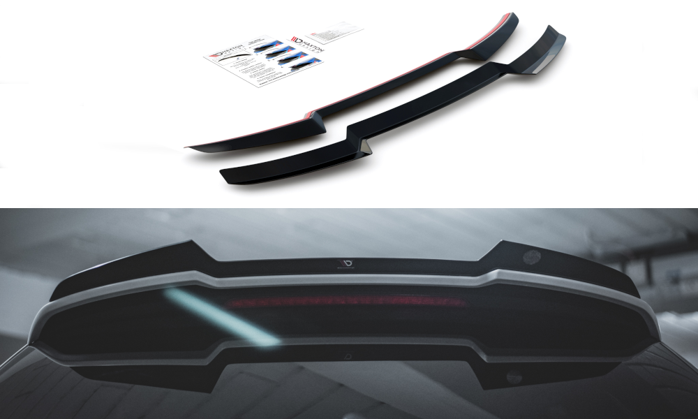 Spoiler CAP V.2 für Audi RS6 C7 schwarz Hochglanz
