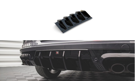 Diffusor Heck Ansatz V.1 für Cupra Formentor schwarz Hochglanz