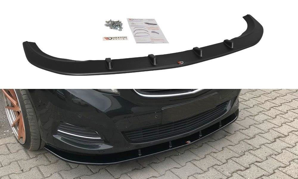 Front Ansatz für v.2 Mercedes V-Klasse W447 schwarz matt