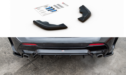 Heck Ansatz Flaps Diffusor V.3 für BMW 1er F40 M-Paket/ M135i schwarz matt