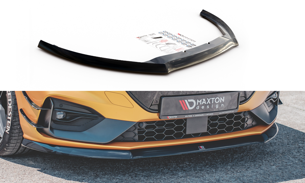 Front Ansatz für V.8 Ford Focus ST / ST-Line Mk4 schwarz matt