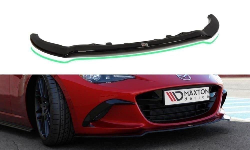 Front Ansatz für v.2 Mazda MX-5 IV schwarz matt