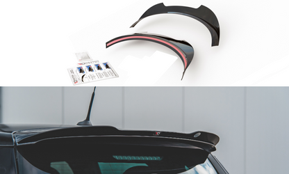 Spoiler CAP für Mini Countryman Mk1 JCW schwarz matt