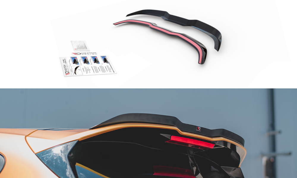 Spoiler CAP für V2 Ford Focus ST Mk4 schwarz Hochglanz
