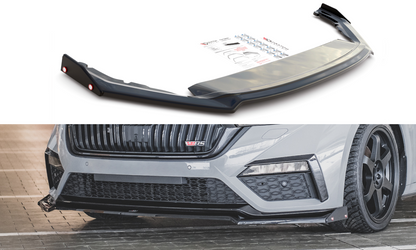 Front Ansatz +Flaps für V.2 Skoda Octavia RS Mk4