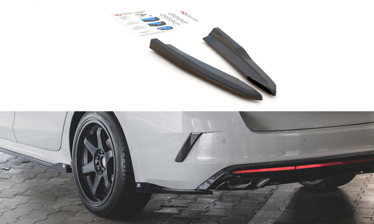 Heck Ansatz Flaps Diffusor V.3 für Skoda Octavia RS Mk4 schwarz matt