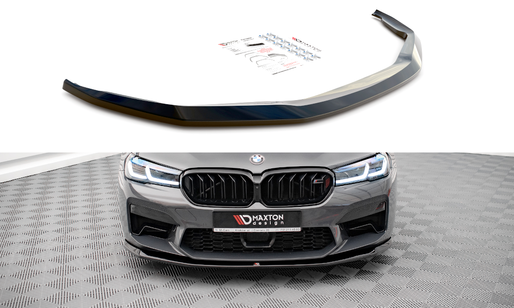 Front Ansatz V.3 für BMW M5 F90 Facelift schwarz matt