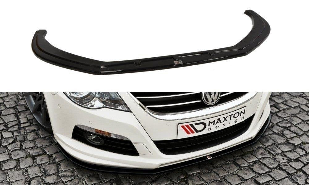 Front Ansatz für VW Passat CC R36 RLINE (vor Facelift) schwarz matt