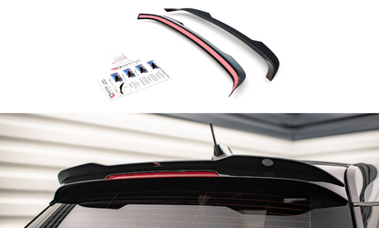 Spoiler CAP für BMW i3 Mk1 Facelift schwarz Hochglanz