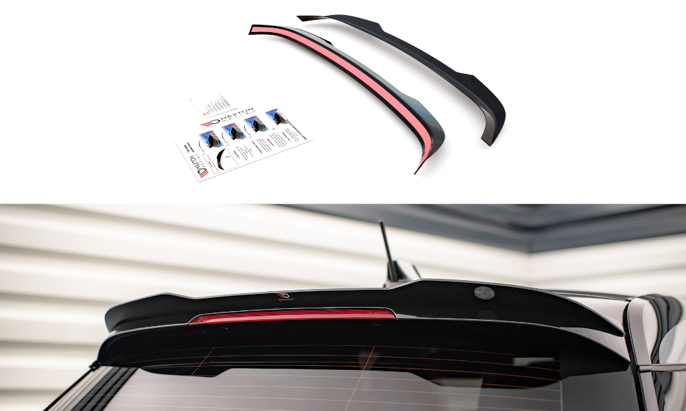 Spoiler CAP für BMW i3 Mk1 Facelift schwarz matt