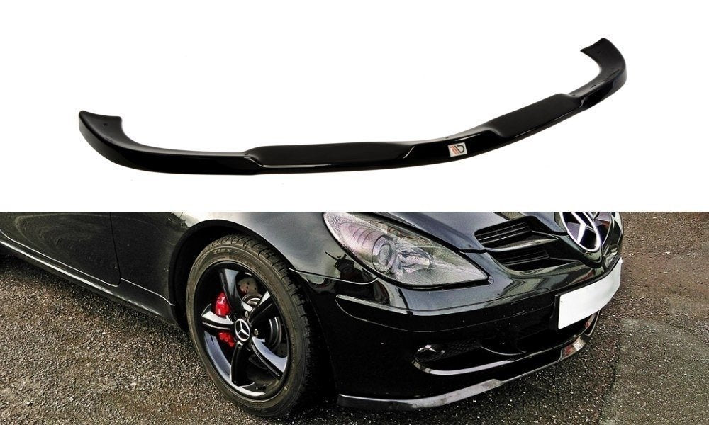 Front Ansatz für MERCEDES SLK R171 STANDARD STOßSTANGE schwarz matt