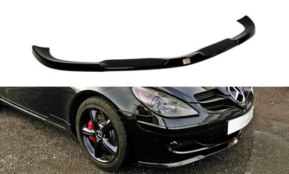 Front Ansatz für MERCEDES SLK R171 STANDARD STOßSTANGE schwarz matt
