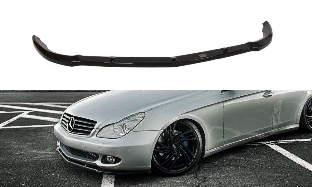 Front Ansatz für MERCEDES CLS C219 Serie Carbon Look