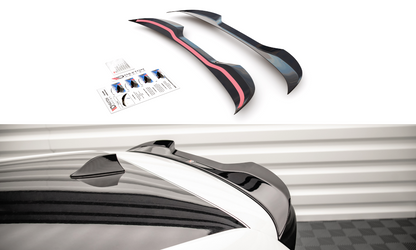 Spoiler CAP für Volkswagen Up GTI schwarz Hochglanz