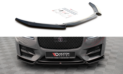 Front Ansatz V.2 für Jaguar XF R-Sport Mk2 Carbon Look