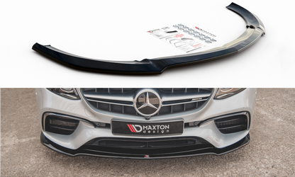 Front Ansatz V.1 für Mercedes-Benz E63 AMG Kombi/Limousine S213/W213 schwarz matt
