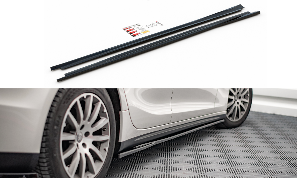 Seitenschweller Ansatz für Maserati Ghibli Mk3 Carbon Look