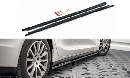 Seitenschweller Ansatz für Maserati Ghibli Mk3 Carbon Look