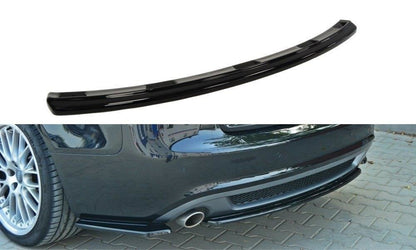 Mittlerer Diffusor Heck Ansatz für AUDI A5 S-LINE  schwarz Hochglanz