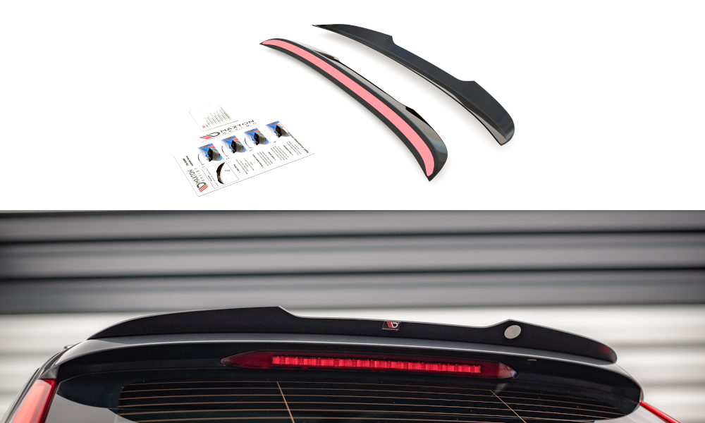 Spoiler CAP für Volvo V90 Mk2 Carbon Look