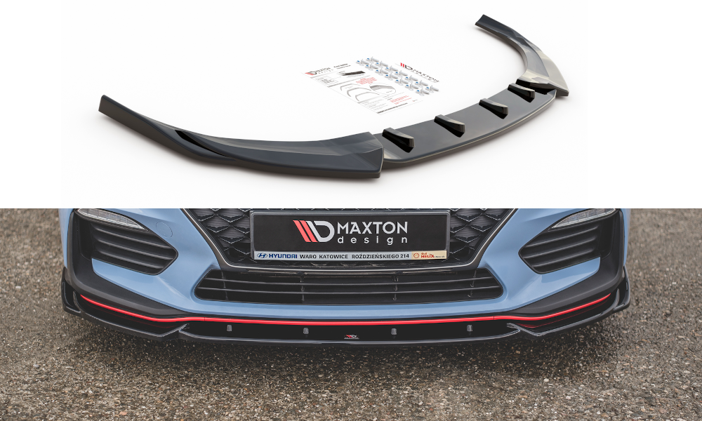 Front Ansatz V.5 für Hyundai I30 N Mk3 Hatchback/ Fastback Carbon Look