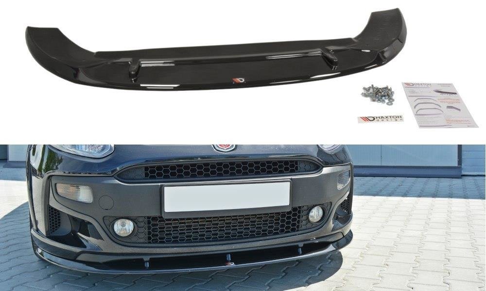 Front Ansatz für Fiat Punto Evo Abarth schwarz matt