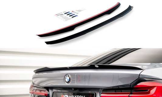 Spoiler CAP für BMW 5er G30 Facelift M-Paket Carbon Look